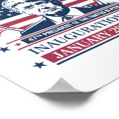 Donald Trump wint 47e President - 2024 Potus Inau Poster (Hoek)