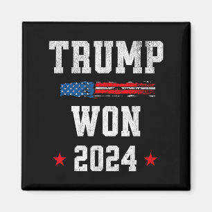 Donald Trump wint 47ste President 2024 Magneet