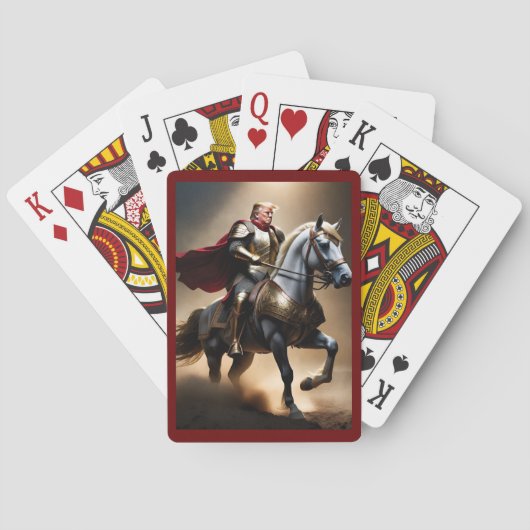 Donald Trump wint grappige conservatief Pokerkaarten (Achterkant)