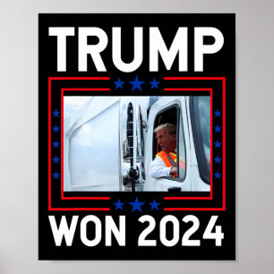 Donald Trump Wint Inauguratie Trump Verkiezing 202 Poster