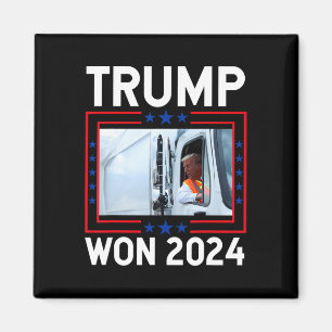 Donald Trump wint inauguratie van de verkiezingen Magneet