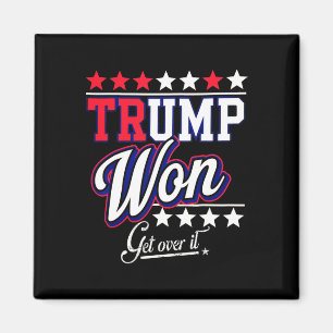 Donald Trump Wint Kom Er Overheen 2024 Trump Wint Magneet