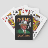 Donald Trump wint verkiezing 2024 Inauguratie MAGA Pokerkaarten (Achterkant)