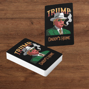 Donald Trump wint verkiezing 2024 Inauguratie MAGA Pokerkaarten