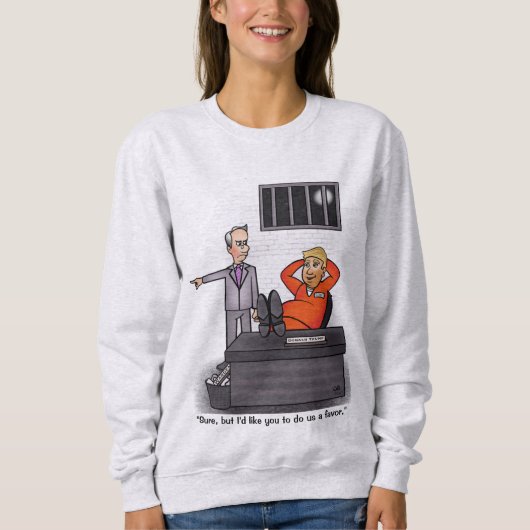 Donald Trump Women's Sweatshirt (Voorkant)