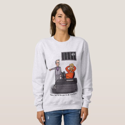 Donald Trump Women's Sweatshirt (Voorkant volledig)