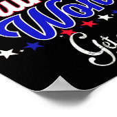 Donald Trump won Get Over It 2024 Trump won Electi Poster (Hoek)