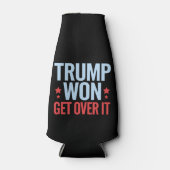 Donald Trump won Get Over It 2024 Trump won Flesjeskoeler (Voorkant)
