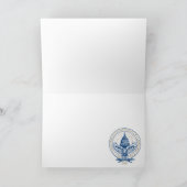 Donald Trump wordt gedragen als President Kaart (Binnen)