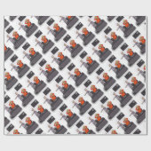 Donald Trump Wrapping Paper Cadeaupapier (Vlak)