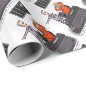 Donald Trump Wrapping Paper Cadeaupapier (Rol Hoek)