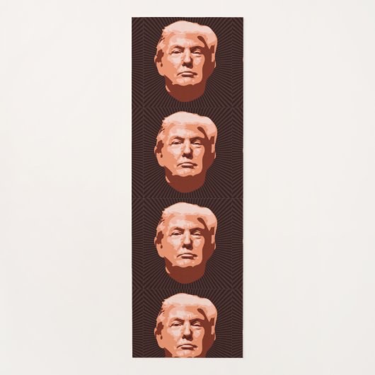 DONALD TRUMP YOGA MAT (Voorkant)
