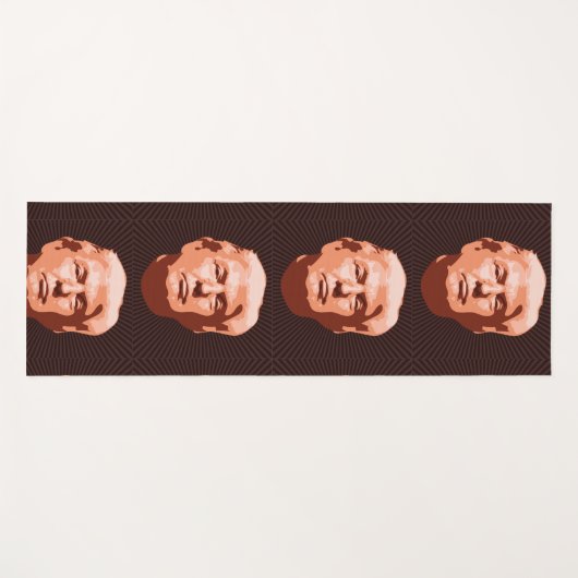 DONALD TRUMP YOGA MAT (Voorkant (horizontaal))