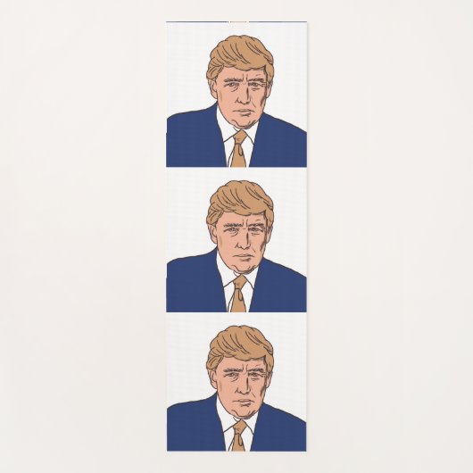 DONALD TRUMP YOGA MATS YOGAMAT (Voorkant)