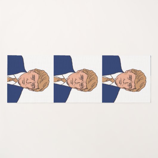 DONALD TRUMP YOGA MATS YOGAMAT (Voorkant (horizontaal))