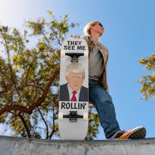 DONALD TRUMP ZE ZIEN ME ROLLIN' Skateboard
