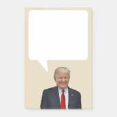 Donald Trump zegt over de toespraak van het Presid Post-it® Notes (Voorkant)