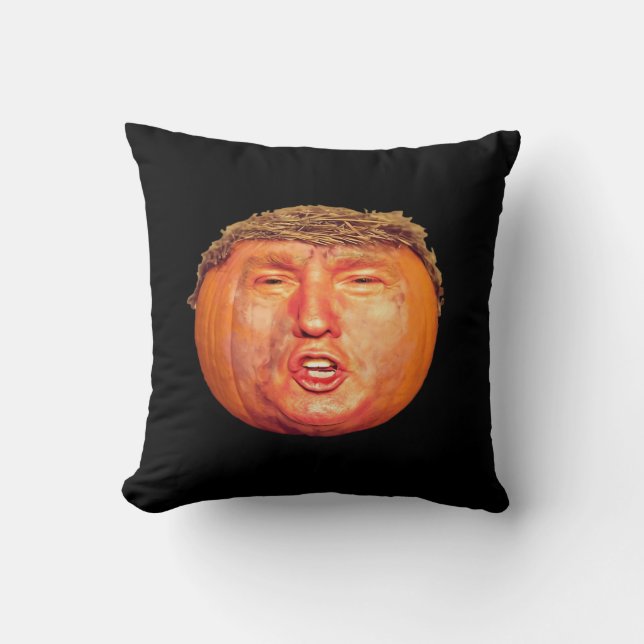 Donald Trumpkin Classic Kussen (Voorkant)