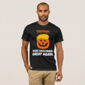 Donald Trumpkin maak Halloween weer geweldig T-shirt (Voorkant volledig)