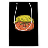 Donald Trumpkin Pumpking Medium Cadeauzakje (Voorkant)