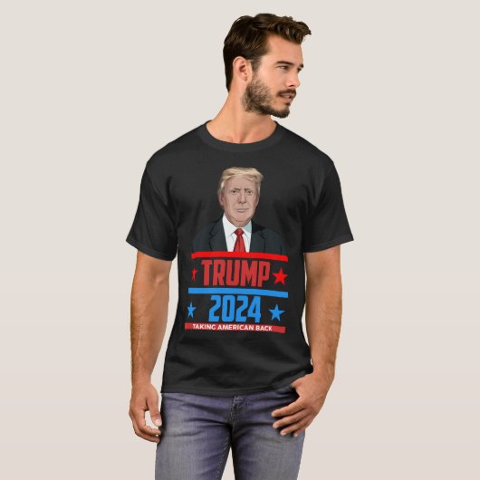 Donald Trump'S Election Vintage T-shirt (Voorkant volledig)