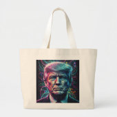 Donald Trump's looks. Grote Tote Bag (Voorkant)