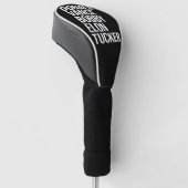 Donald Vance Bobby Elon & Tucker Golfheadcover (Schuin)