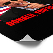 Donald You#39;re Ontslagen1 Poster (Hoek)