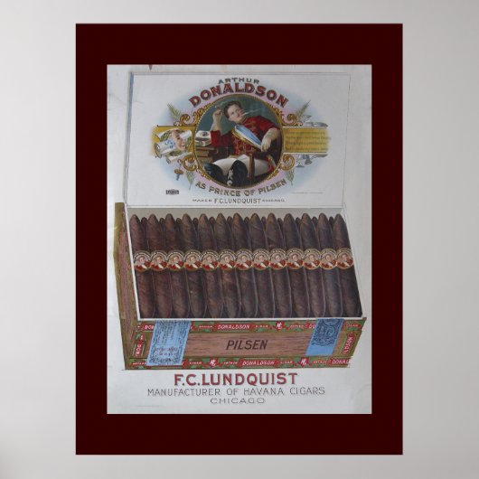 Donaldson Cigars Poster (Voorkant)