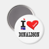 DONALDSON - I Love Magneet (Voorkant / Achterkant)