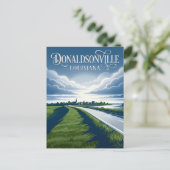 Donaldsonville USA Briefkaart (Staand voorkant)