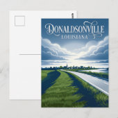 Donaldsonville USA Briefkaart (Voorkant / Achterkant)
