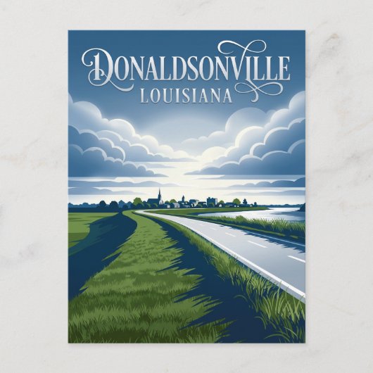 Donaldsonville USA Briefkaart (Voorkant)