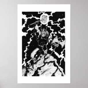 DONAR: Oorlogsgod Poster