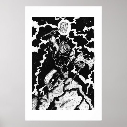 DONAR: Oorlogsgod Poster (Voorkant)