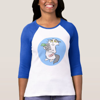 Donashun Cat (geen tekst) 3/4-sleeve Shirt