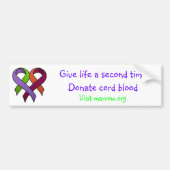 Donate Cord Blood Bumpersticker (Voorkant)