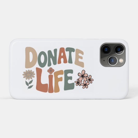 Donate Life BOHO Case-Mate iPhone Case (Achterkant (horizontaal))