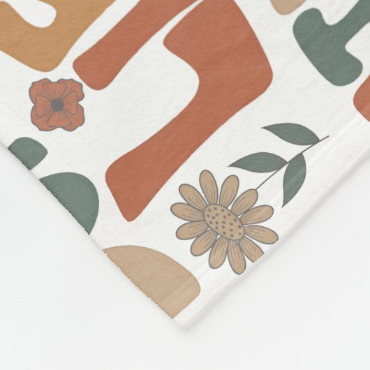 Donate Life BOHO Fleece Deken (Hoek)