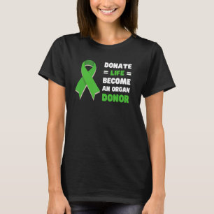 Donate Life wordt een orgaandonatie-awarene T-shirt