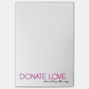 Donate Love Post-it® Notes