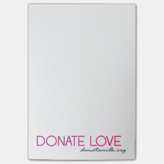 Donate Love Post-it® Notes