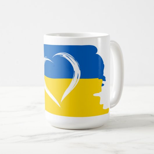 Donate Ukraine Koffiemok (Voorkant rechts)