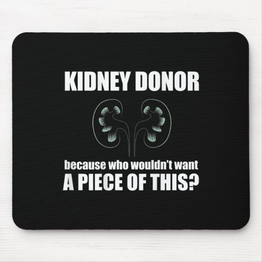 Donateur die geen stukje van deze meme op BA wil Muismat (Voorkant)