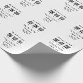 Donatie Collectie tip potje voeg je q r naam toe O Cadeaupapier (Hoek)