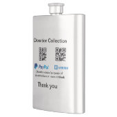 Donatie Collectie tip potje voeg je q r naam toe O Flacon (Links)