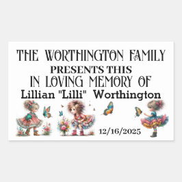 Donatie - In Memoriam Sticker