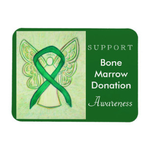 Donatiebewustzijn van beenmerg Ribbon Angel Magnet Magneet