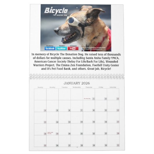Donatiehonden Agenda 2013 (ter nagedachtenis van d Kalender (Jan 2026)