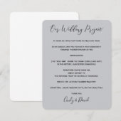 Donatiekaart - Romantisch bos Informatiekaartje (Voorkant / Achterkant)